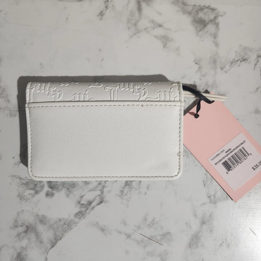 NWT Juicy Couture Bifold Wallet White